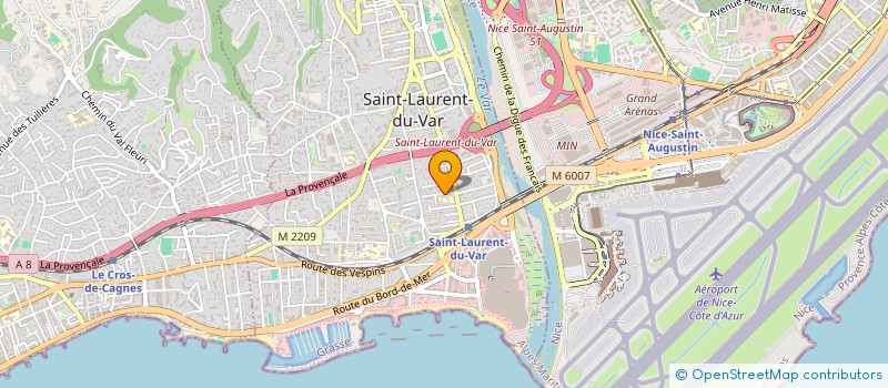 localisation de l'entreprise EXPRIME à SAINT-LAURENT-DU-VAR