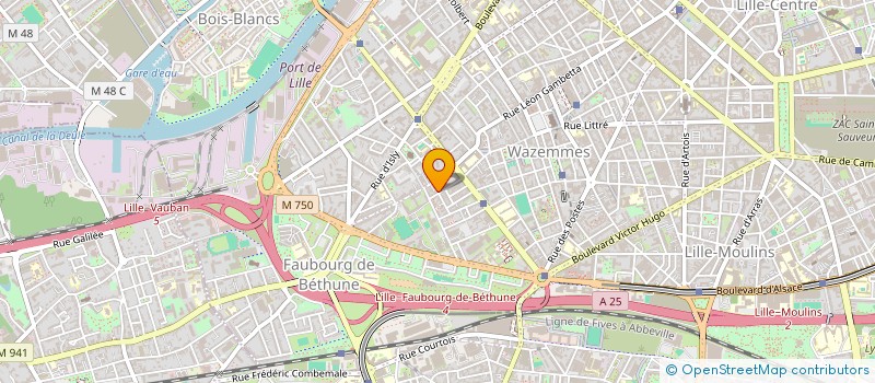 localisation de l'entreprise EXPRIME à LILLE