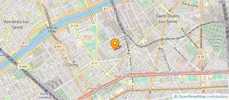 localisation de l'entreprise EXPRINT SOLUTIONS à CLICHY