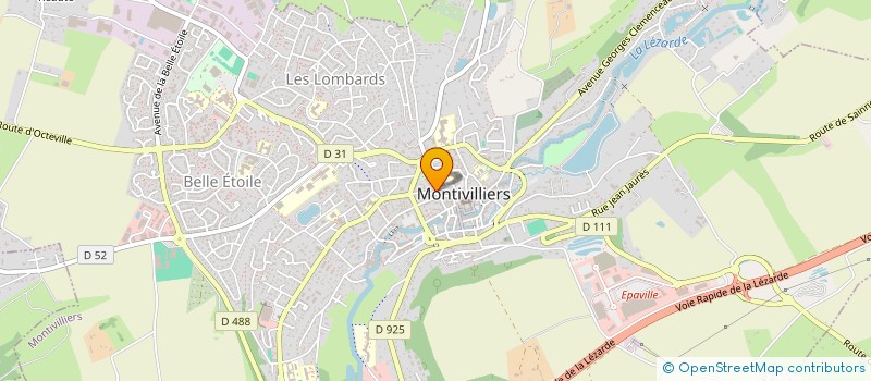 localisation de l'entreprise EXQUAL MONTIVILLIERS à MONTIVILLIERS
