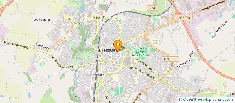 localisation de l'entreprise EXQUISE CREOLE  BRESSUIRE