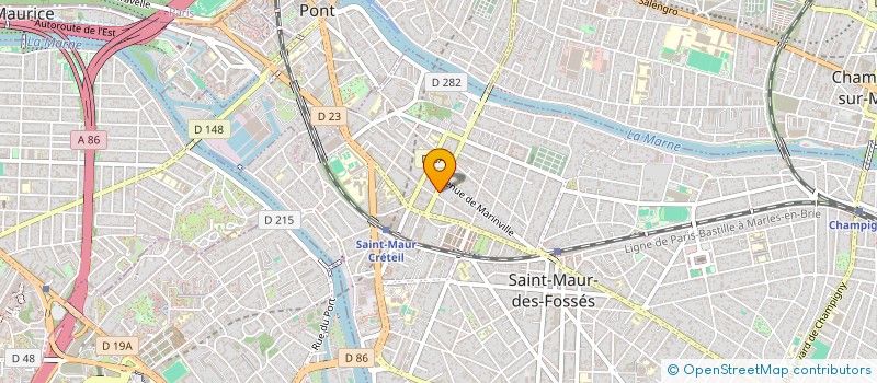 localisation de l'entreprise EXQUISE DESIGN à SAINT-MAUR-DES-FOSSES
