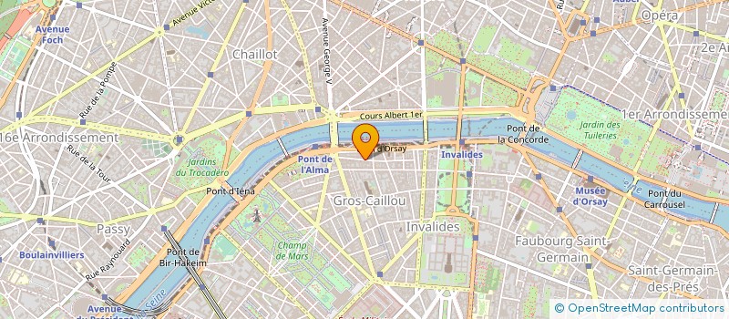 localisation de l'entreprise EXSYN à PARIS