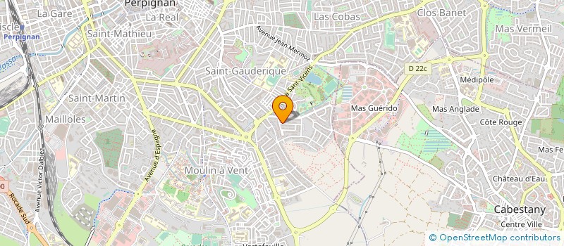 localisation de l'entreprise EXSYS  PERPIGNAN