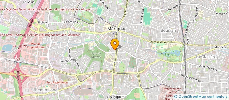 localisation de l'entreprise EXT3D  COULOUNIEIX-CHAMIERS