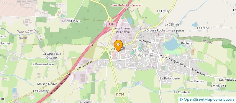 localisation de l'entreprise EXTECCO à GOSNE