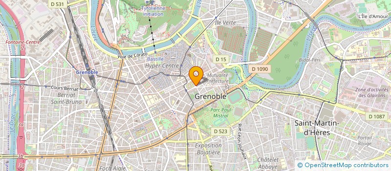 localisation de l'entreprise EXTELLIENT à GRENOBLE