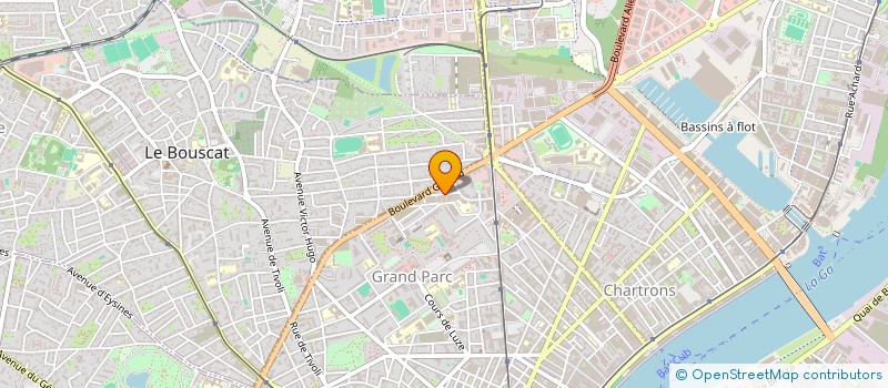 localisation de l'entreprise EXTENCIA BORDEAUX GIRONDE à BORDEAUX