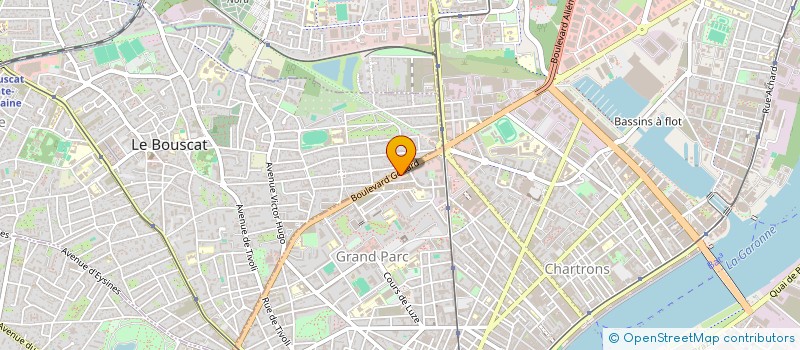 localisation de l'entreprise EXTENCIA RH à BORDEAUX