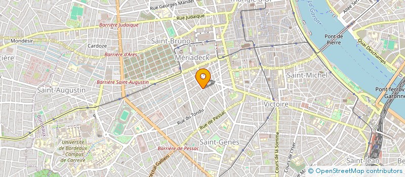 localisation de l'entreprise EXTEND  BORDEAUX