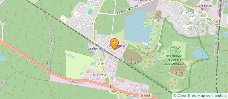 localisation de l'entreprise EXTEND BELFORT à WITTELSHEIM