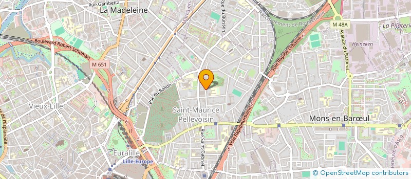 localisation de l'entreprise EXTENDEV IT à LILLE