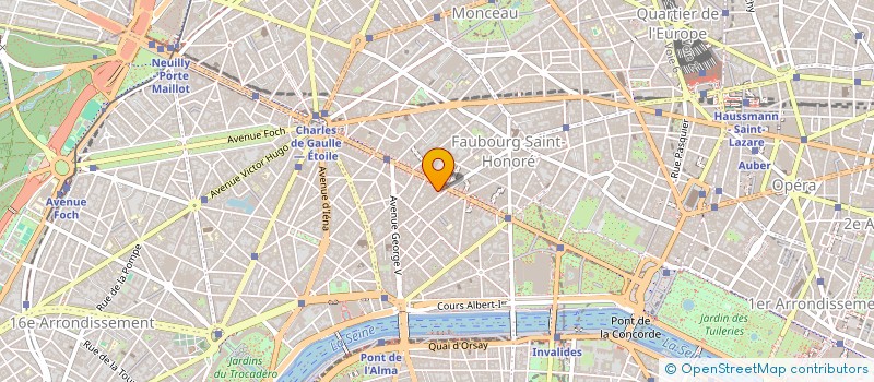 localisation de l'entreprise EXTENS COINVEST TWENTY S.L.P.  PARIS