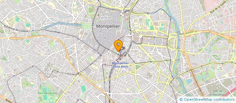 localisation de l'entreprise EXTENSION à MONTPELLIER