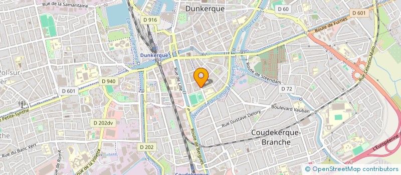 localisation de l'entreprise EXTENSION à DUNKERQUE
