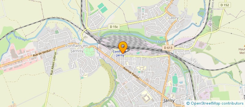 localisation de l'entreprise EXTENSION HABITAT CONCEPT  JARNY