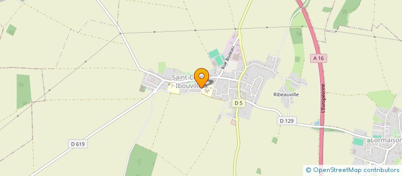 localisation de l'entreprise EXTENSION-LES-TILLEULS  SAINT-CREPIN-IBOUVILLERS