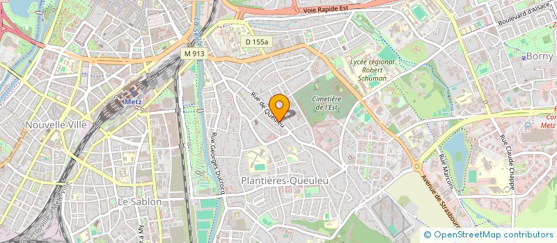 localisation de l'entreprise EXTENSION RENOVATION LORRAINE à METZ