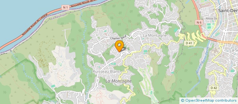localisation de l'entreprise EXTENSIONS à SAINT-DENIS