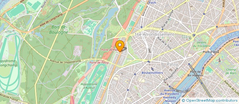 localisation de l'entreprise EXTENSIVE LABORATORIES  PARIS