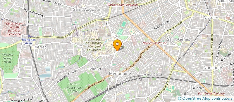 localisation de l'entreprise EXTER  A9  BORDEAUX