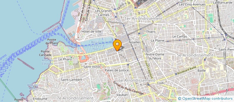 localisation de l'entreprise EXTERIEUR NUIT à MARSEILLE