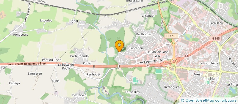 localisation de l'entreprise EXTERIEUR PRO  PLOEREN