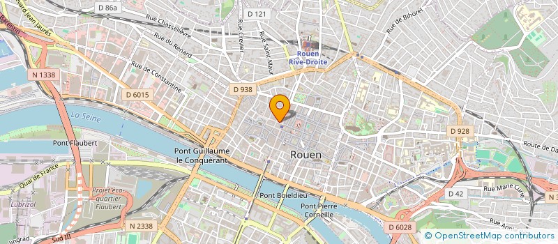 localisation de l'entreprise EXTERIEUREMENT VOTRE à ROUEN