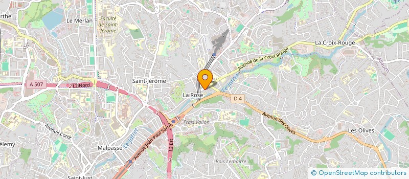 localisation de l'entreprise EXTERMINATOR NUISIBLES à MARSEILLE
