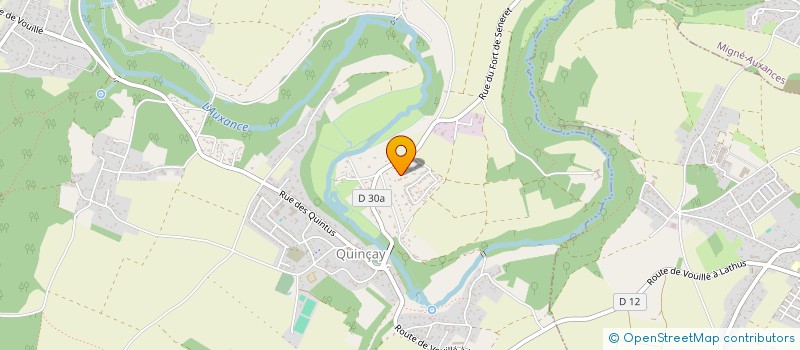 localisation de l'entreprise EXTERN' DEVELOPPEMENT  QUINCAY