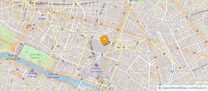 localisation de l'entreprise EXTERNANS TECHNOLOGIES à PARIS