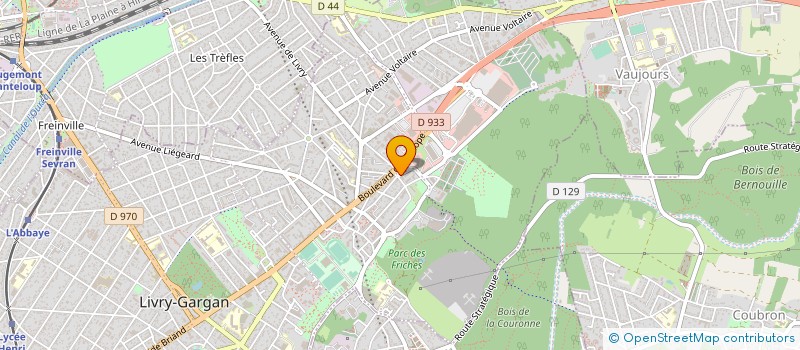 localisation de l'entreprise EXTERNAT MEDICO PEDAGOGIQUE à LIVRY-GARGAN