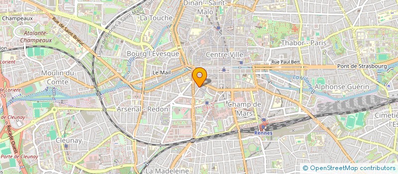 localisation de l'entreprise EXTIRPO à RENNES