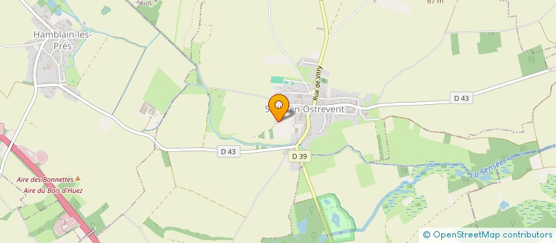 localisation de l'entreprise EXTR'AIR ENVIRONNEMENT à CAMBLIGNEUL