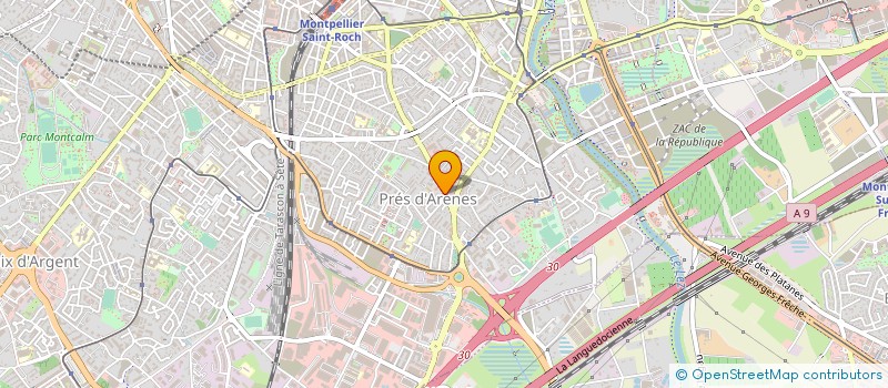 localisation de l'entreprise EXTRA BALL à MONTPELLIER