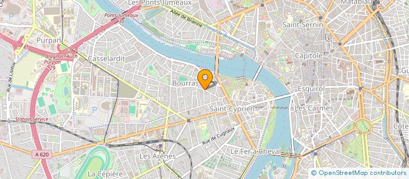 localisation de l'entreprise EXTRA DRY à TOULOUSE