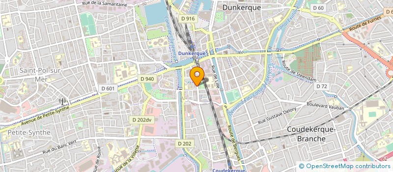 localisation de l'entreprise EXTRA & EXTRA à DUNKERQUE