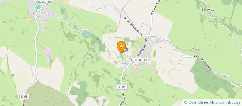 localisation de l'entreprise EXTRA FIRM  SEBAZAC-CONCOURES