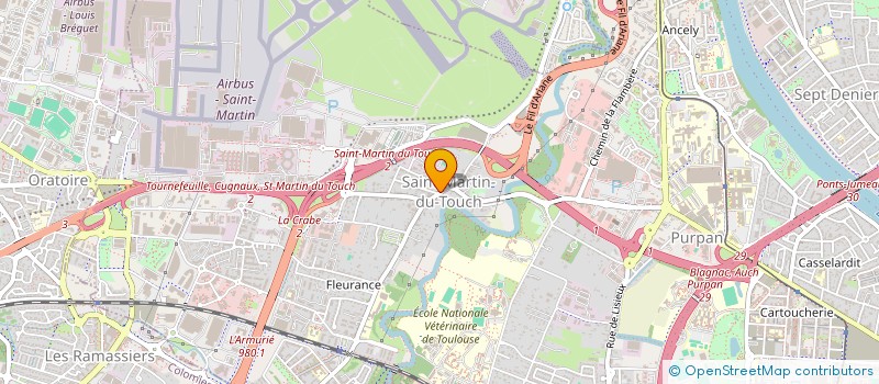 localisation de l'entreprise EXTRA FUSION à TOULOUSE
