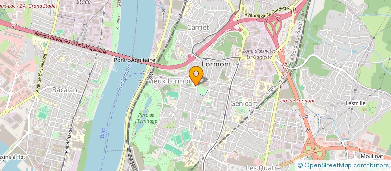 localisation de l'entreprise EXTRA KEBAP  LORMONT