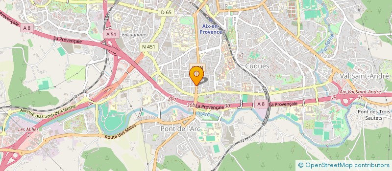 localisation de l'entreprise EXTRA LOGIS  AIX-EN-PROVENCE
