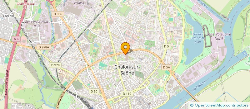 localisation de l'entreprise EXTRA NET à CHALON-SUR-SAONE