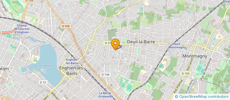 localisation de l'entreprise EXTRA NET SERVICE  DEUIL-LA-BARRE