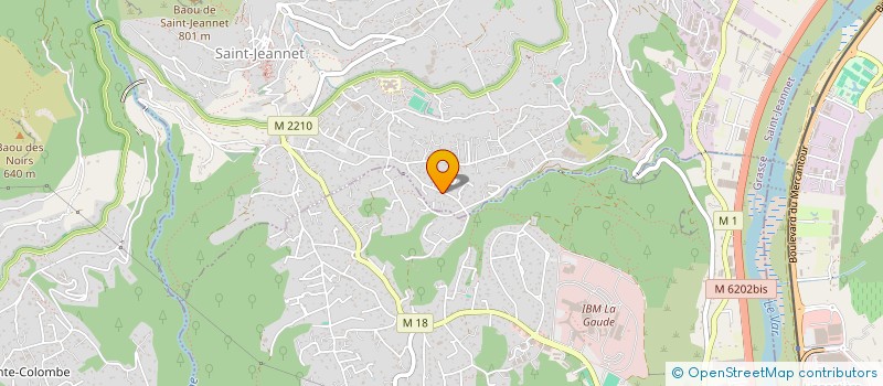 localisation de l'entreprise EXTRA ORDINARY CONCIERGERIE  SAINT-JEANNET