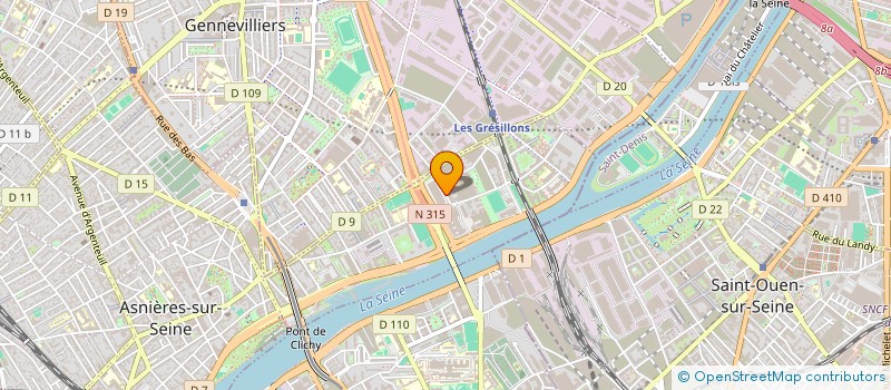 localisation de l'entreprise EXTRA PROTECT SERVICES à ASNIERES-SUR-SEINE