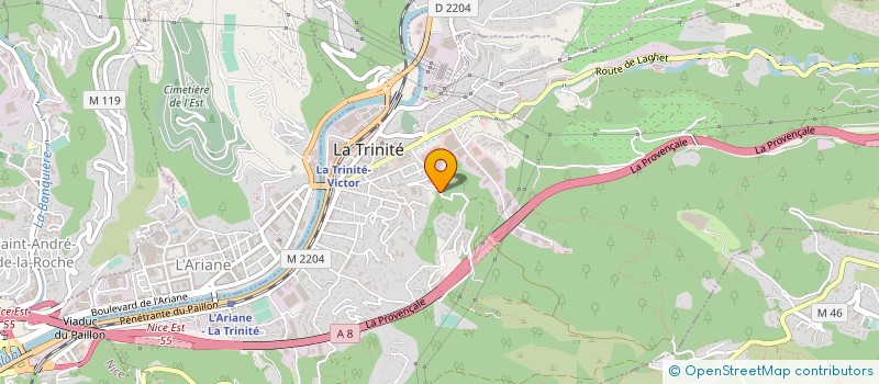 localisation de l'entreprise EXTRA RENOV à LA TRINITE