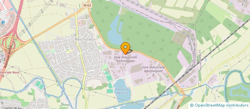localisation de l'entreprise EXTRA SALONS à REICHSTETT