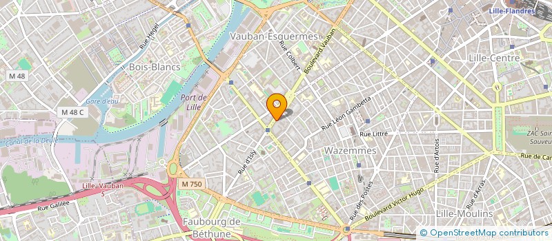 localisation de l'entreprise EXTRA SERVICE SARL à LILLE