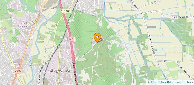 localisation de l'entreprise EXTRACTHIVE CERAMICS RECYCLING à SORGUES