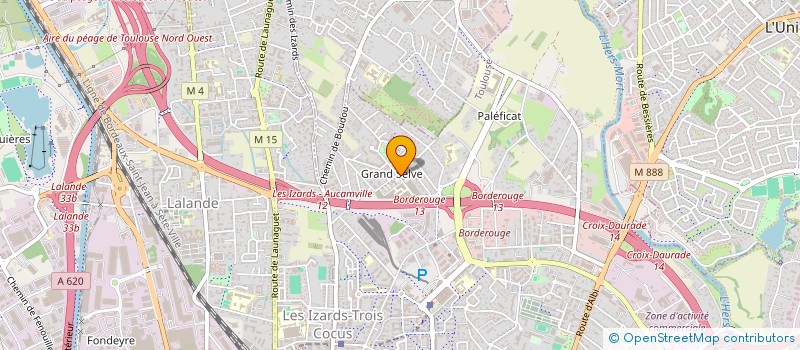 localisation de l'entreprise EXTRAFRAIS  TOULOUSE